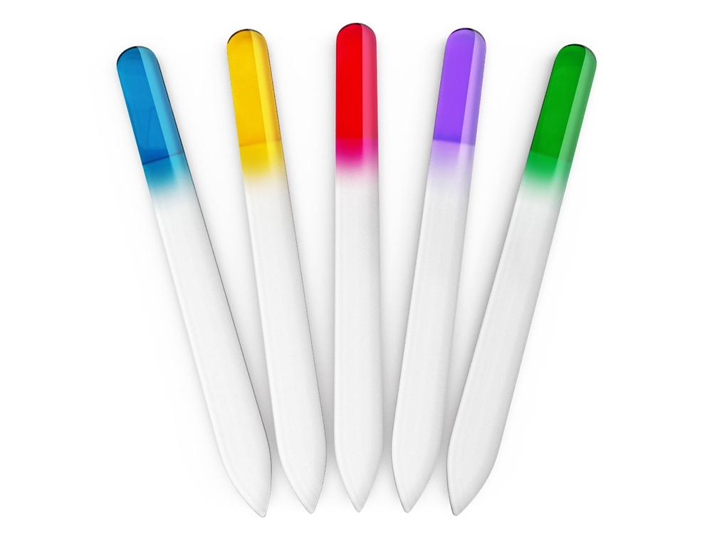 2-Pack Dubbelsidig Nagelfil i Glas 14cm