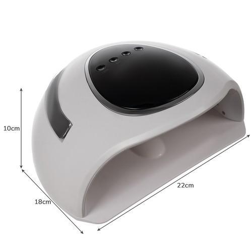 72W UV/LED-lampa Nageltork Nagellampa med timer