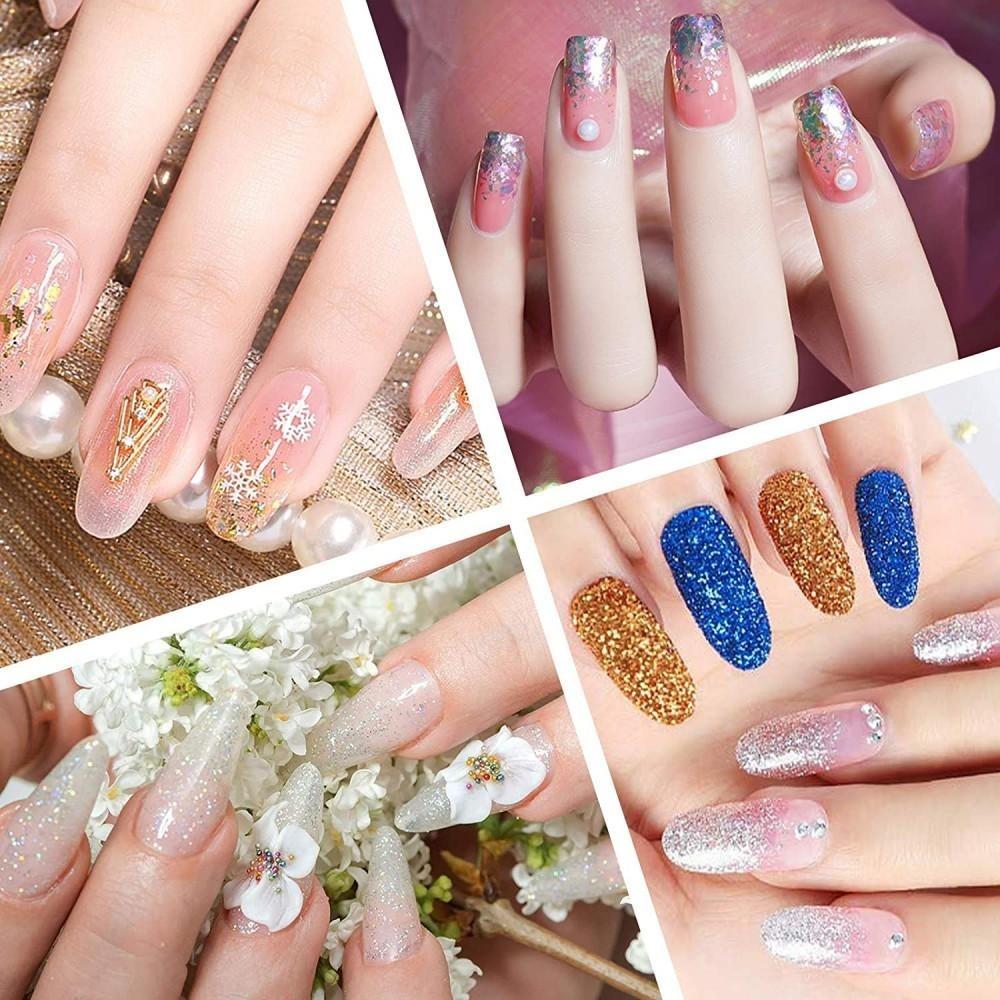 Akryl Nagel kit Nagel set Färg Set 12 Färger
