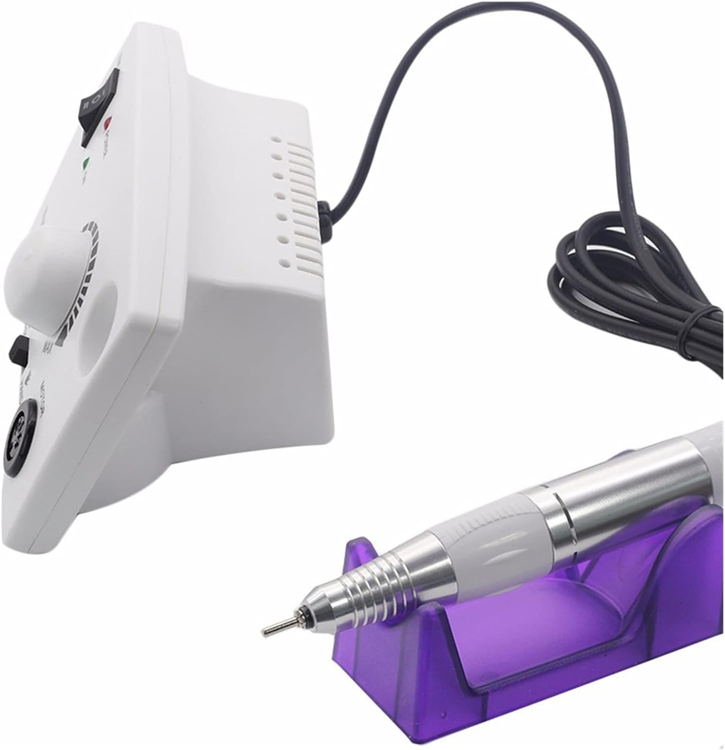 Elektrisk Nagelfil 30 000 rpmmed Tillbehör Manikyr Kit för Naglar