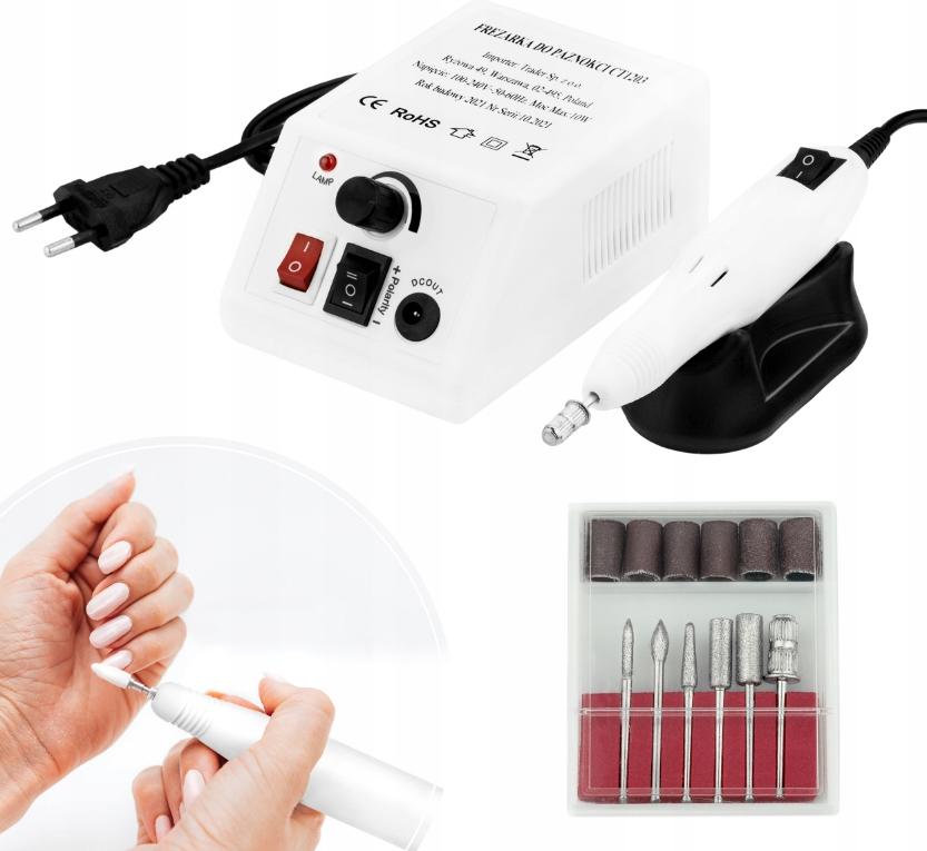 Elektrisk Nagelfil 54 Tillbehör Manikyr Kit för Naglar