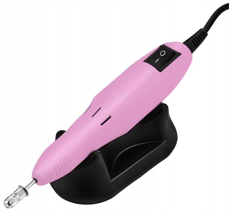 Elektrisk Nagelfil 54 Tillbehör Manikyr Kit för Naglar Rosa