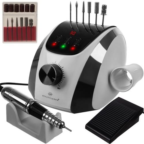 Elektrisk Nagelfil Manikyr Kit med Tillbehör
