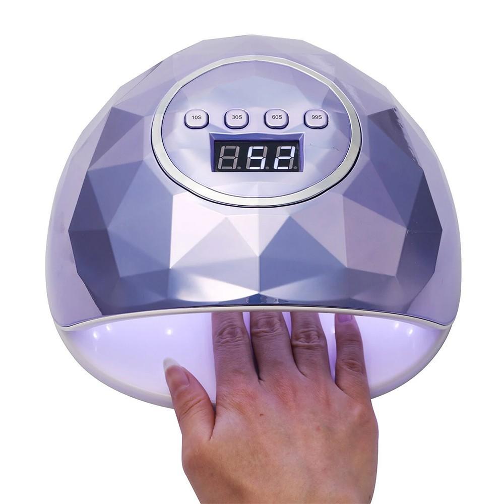 86W UV/LED-lampa Nageltork Nagellampa med timer