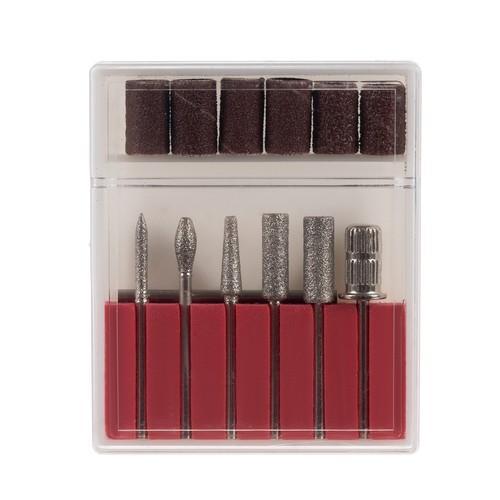 Elektrisk Nagelfil Manikyr Kit med Tillbehör