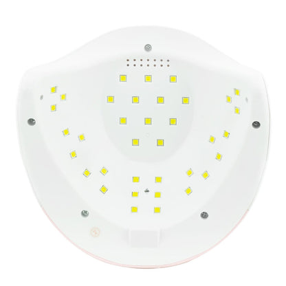 120w UV/LED-lampa med timerfunktion Vit