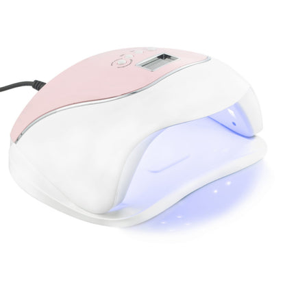 120w UV/LED-lampa med timerfunktion Vit