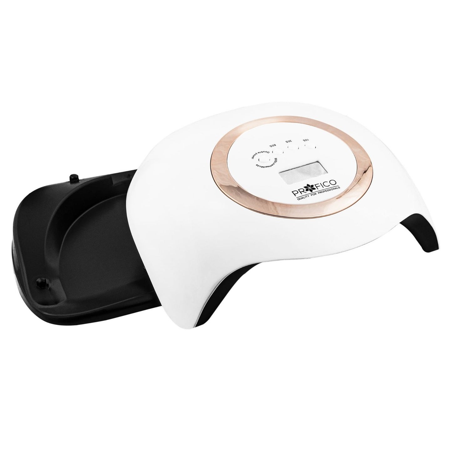168w UV/LED-lampa med timerfunktion Vit
