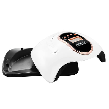 168w UV/LED-lampa med timerfunktion Vit