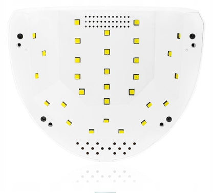 48W UV/LED-lampa Nageltork Nagellampa med timer