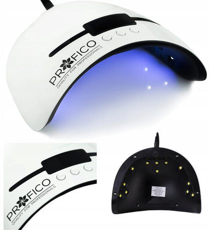 48W UV/LED-lampa Nageltork Nagellampa med timer