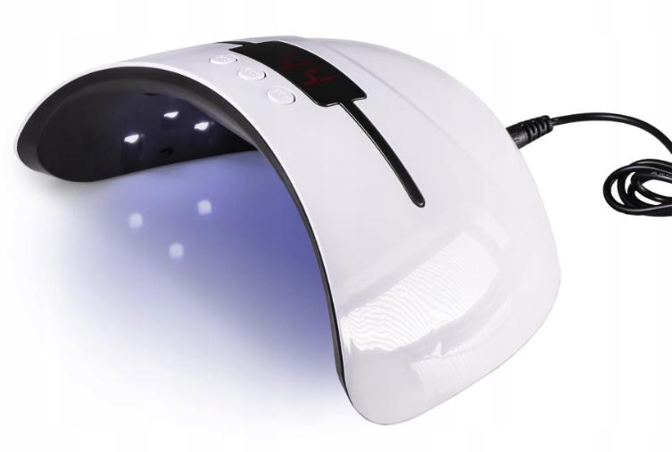 48W UV/LED-lampa Nageltork Nagellampa med timer