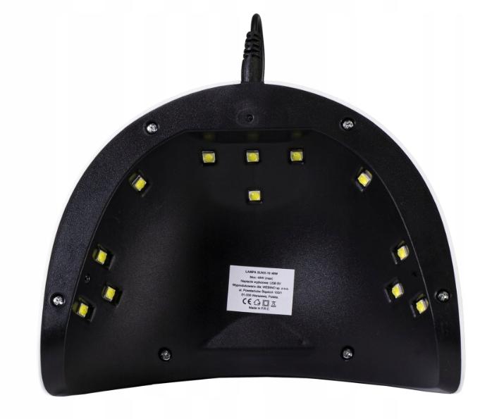 48W UV/LED-lampa Nageltork Nagellampa med timer