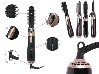 4 i 1 Professionell Hårtork Hårkrullare Hair Curler Locktång