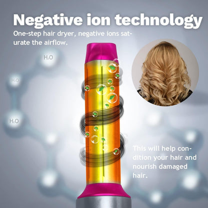 5 i 1 Professionell Hårtork Hårkrullare Hair Curler Locktång