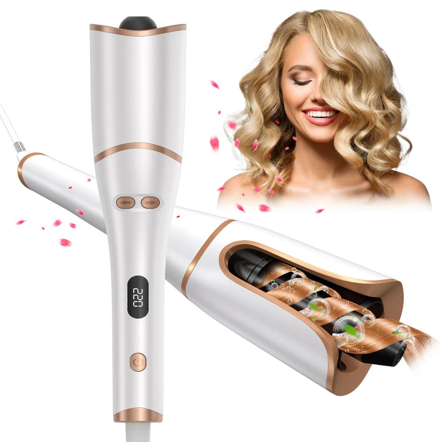 Automatisk Hårkrullare Hair Curler Locktång uppladdningsbar