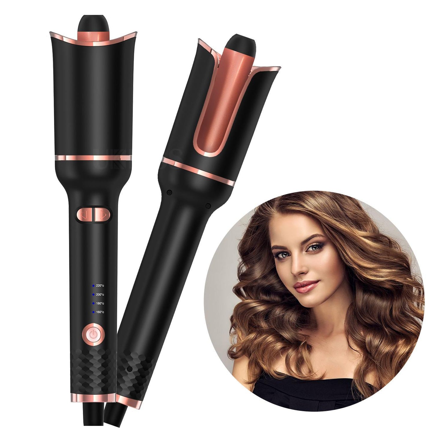 Automatisk Hårkrullare Hair Curler Locktång uppladdningsbar