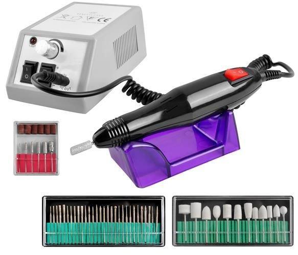 Elektrisk Nagelfil 54 Tillbehör Manikyr Kit för Naglar