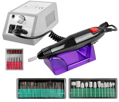 Elektrisk Nagelfil 54 Tillbehör Manikyr Kit för Naglar
