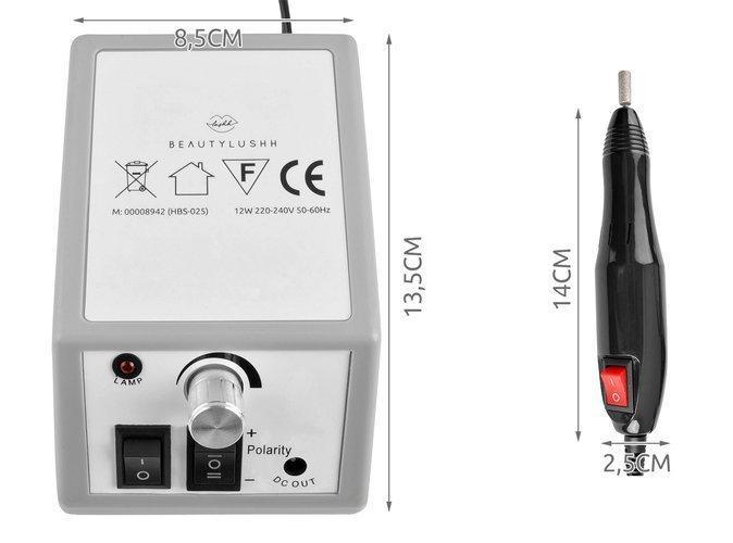 Elektrisk Nagelfil 54 Tillbehör Manikyr Kit för Naglar