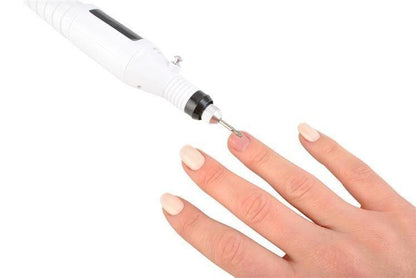 Elektrisk Nagelfil Manikyr Kit med Tillbehör