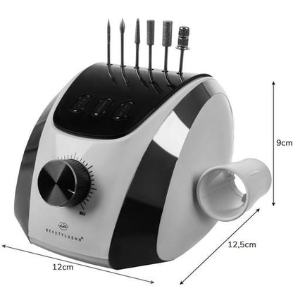 Elektrisk Nagelfil Manikyr Kit med Tillbehör