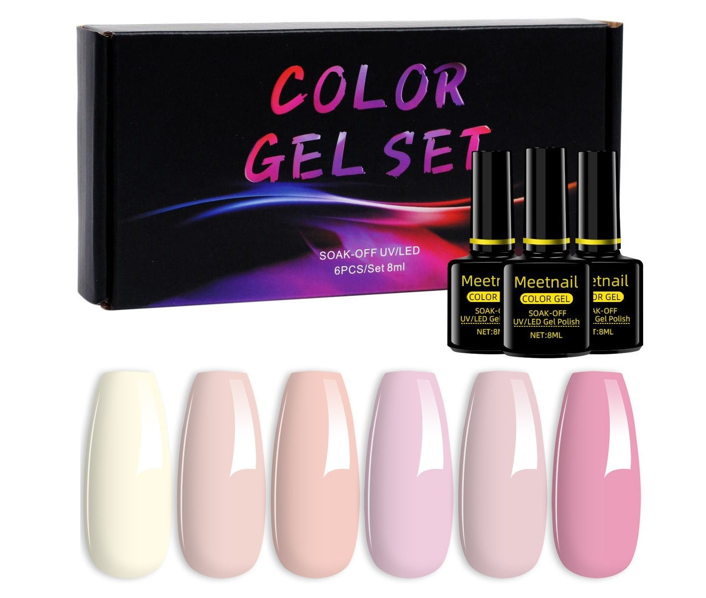 UV Nagelkit Nail Gel Nagellack Polygel