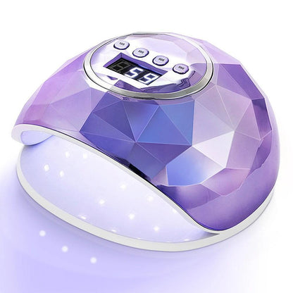 86W UV/LED-lampa Nageltork Nagellampa med timer
