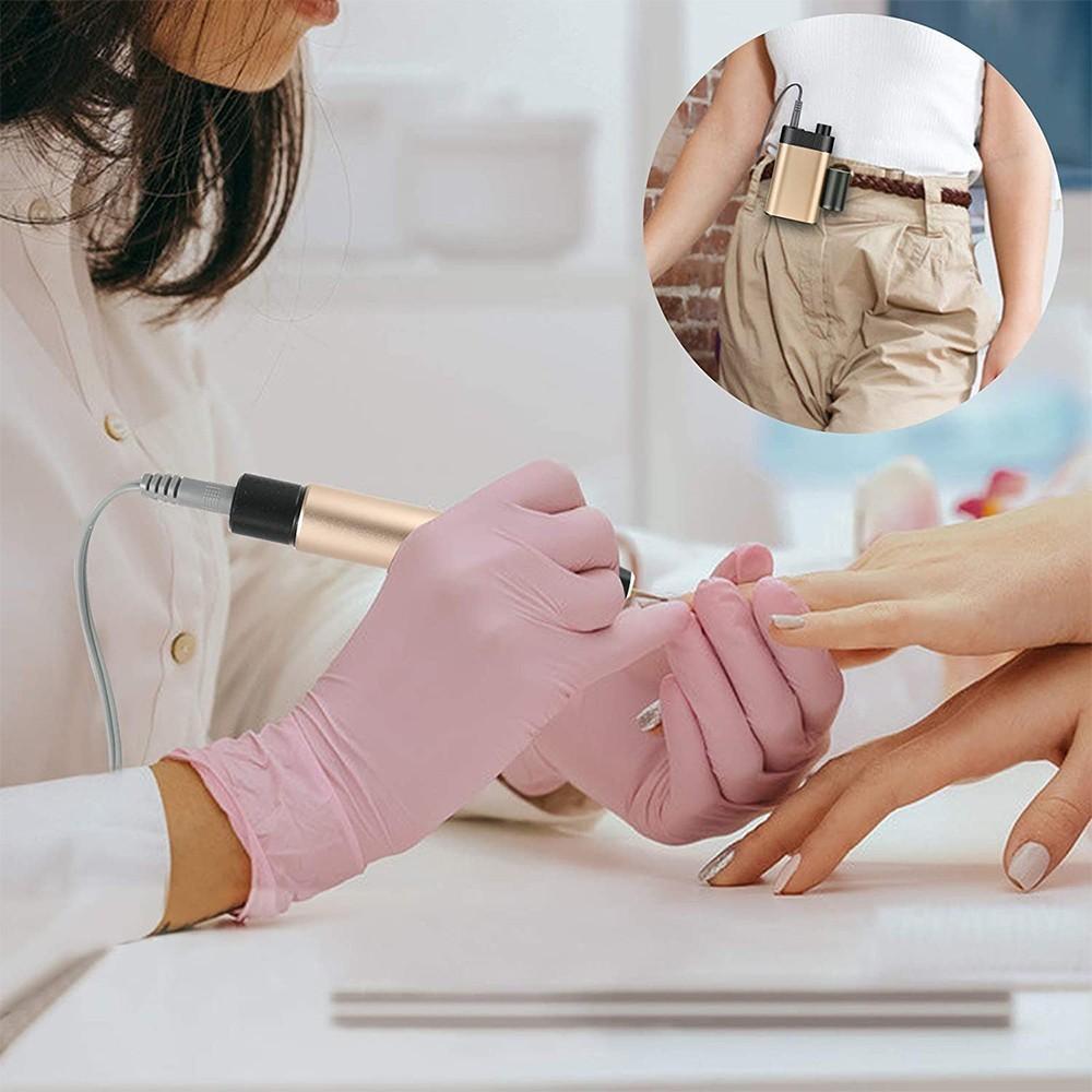 Elektrisk Nagelfil Manikyr Kit med Tillbehör